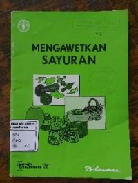 Image of Mengawetkan Sayuran