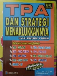 Image of TPA dan Strategi menaklukannya untuk SMA/SMK & UMUM