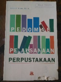 Image of Pedoman Pelakasanaan Perpustakaan