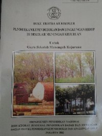 Image of Buku ekstra kurikuler: pendidikan kependudukan dan lingkungan hidup de sekolah kejuruan