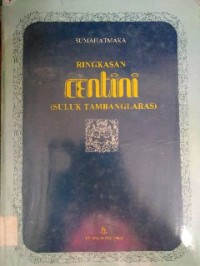 Image of Ringkasan centini: suluk tambanglaras