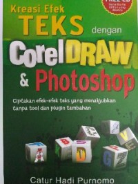 Image of Kreasi efek teks dengan coreldraw & photoshop